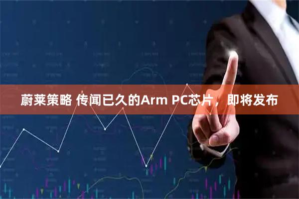 蔚莱策略 传闻已久的Arm PC芯片，即将发布